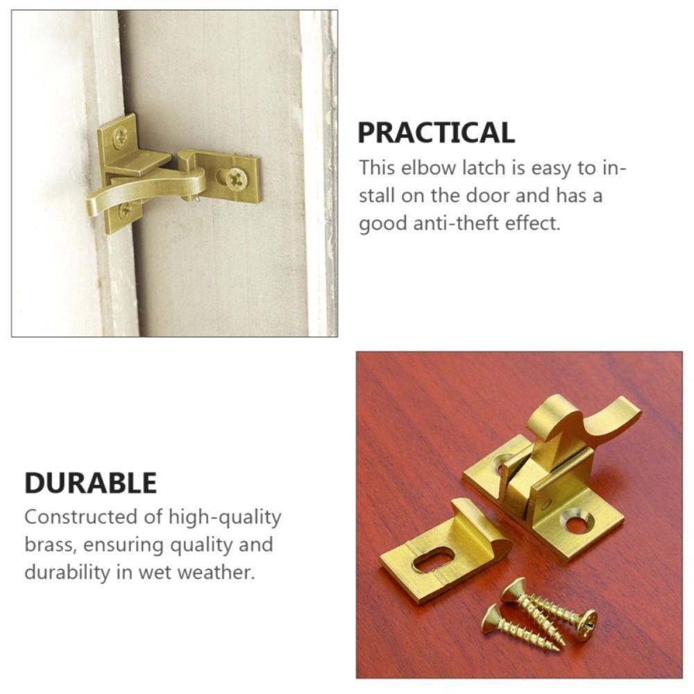 Lowe'S Home Improvement - Cerradura de latón duradera para ventanas