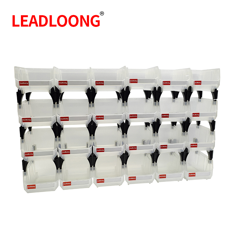 Home Improvement Binford Tools - LEADLOONG contenedor de piezas transparente 6/24