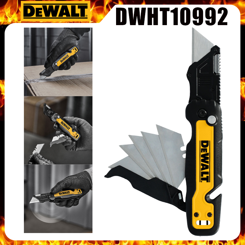 Home Improvement Outlet Stores - Cuchillo Multiusos Plegable DEWALT DWHT10992 con