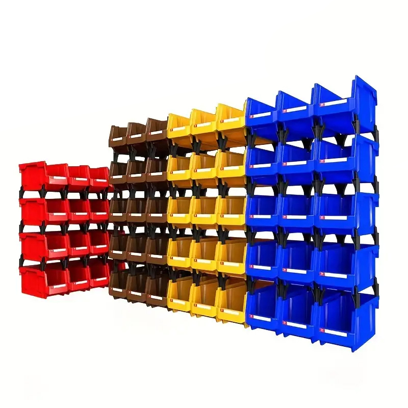 Home Improvement Binford Tools - Contenedor de almacenamiento de herramientas apilable