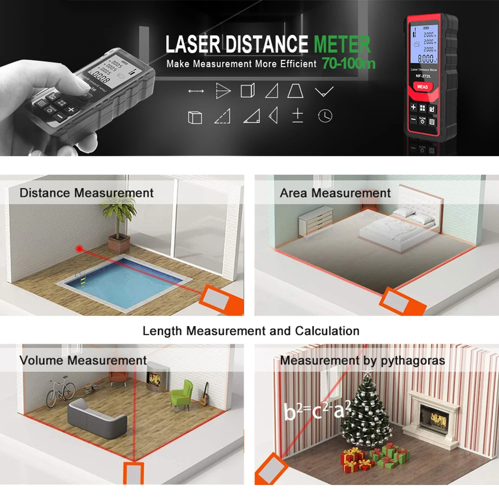 Medidor de Distancia Láser Dig - Home Improvement Items reseña y precio