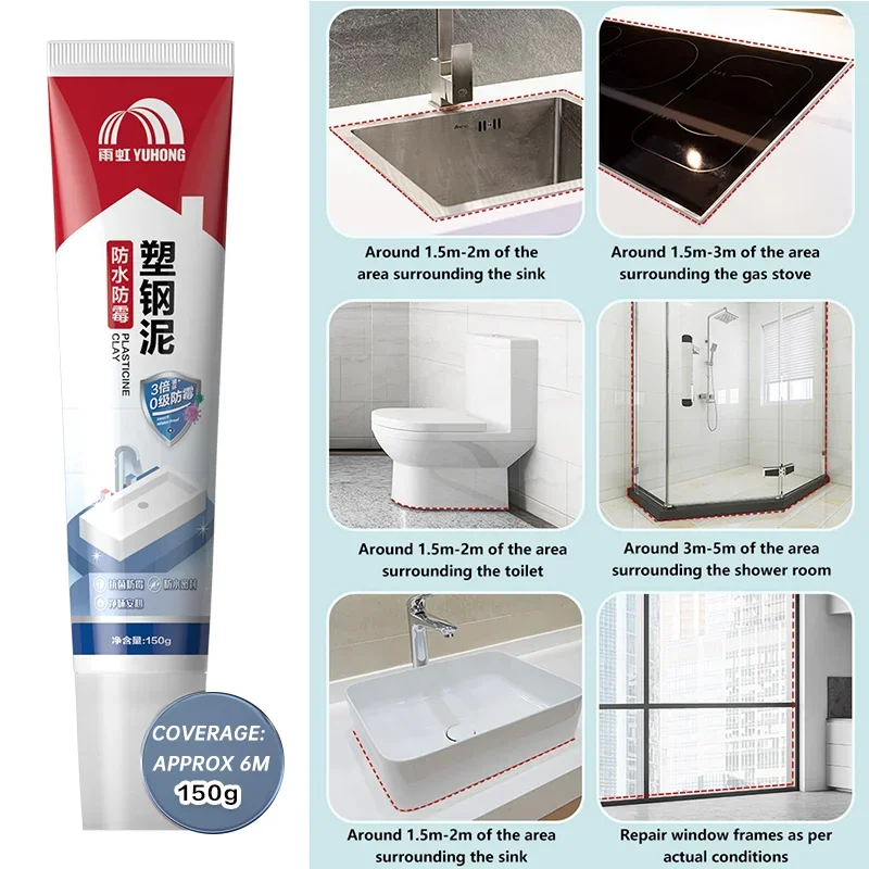 Pegamento Impermeable de Plást - Bathroom Caulk Siliconized reseña y precio