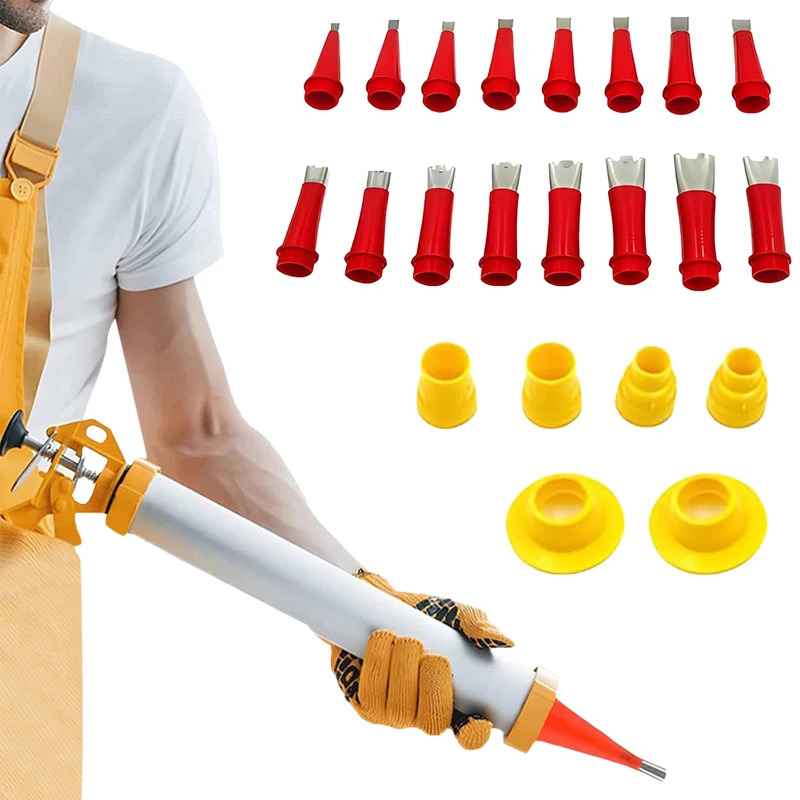 Juego de 22 Boquillas de Acero - Bathroom Caulk Siliconized reseña y precio