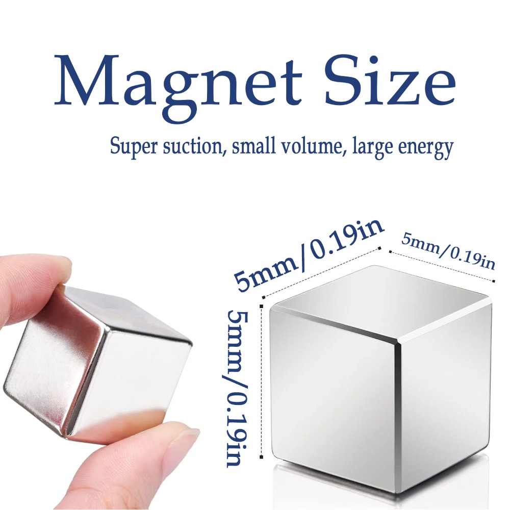 Bloque magnético cuadrado de 5 - Home Improvement Outlet Stores reseña y precio