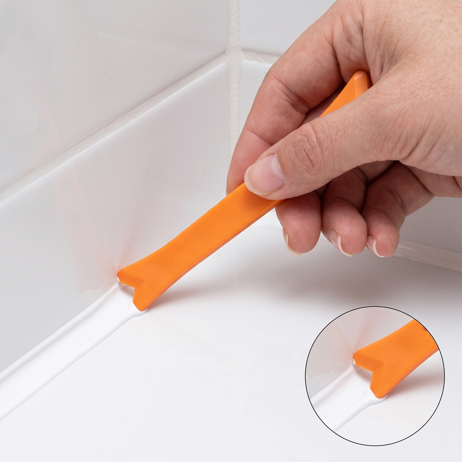 Kit de 6 Herramientas de Plást - Bathroom Caulk Siliconized reseña y precio